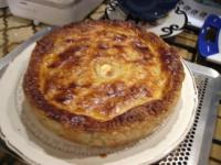 Tourte aux cuisses de canard confites et aux champignons