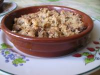 Crumble bananes spculoos