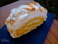 Buche  l\'Orange meringue