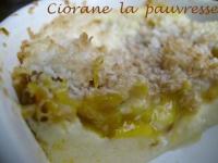 Clafoutis de Reines Claudes  la Noix de Coco