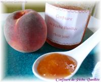 Confiture de Pches Vanilles