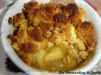 Crumble de Pommes et Pain d\'Epices