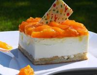 Entremets Abricots et Chocolat Blanc 