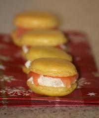 Macarons au Saumon Fum 