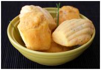 Madeleines au Saumon fum et Ciboulette