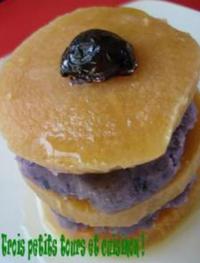 Millefeuille Bicolore au Rutabaga et  la Vitelotte