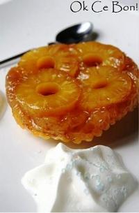 Mini Tatin dAnanas au Rhum Ambr