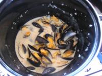 Moules au Curry