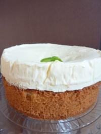 Mousse Citron-Cream Cheese sur Sabl Breton