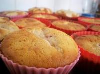 Muffins Chocolat Blanc-Groseilles