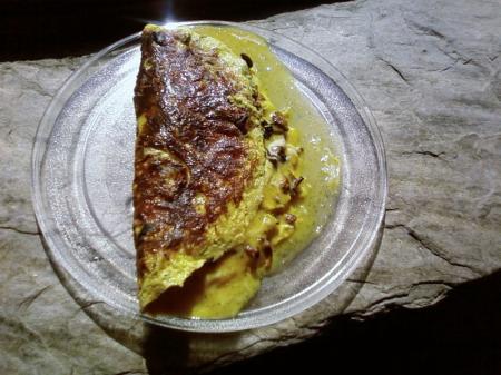 Omelette aux Champignons