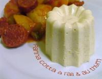 Panna Cotta de Courgettes  lAil 