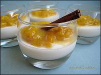 Panna Cotta Saveur Cardamone et Mirabelles