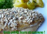 Poulet en Crote de Thym et de Flocons d\'Avoine