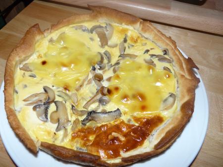 Quiche aux Champignons