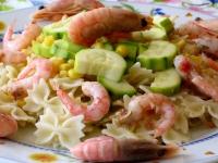 Salade de Farfalle aux Crevettes