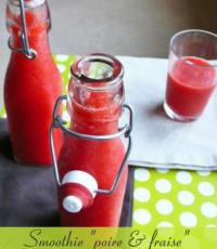 Smoothie Fraises / Poires