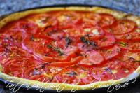 Tarte  la Tomate et  la Moutarde