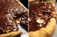 Tarte au Chocolat et aux Fruits Secs (sans cuisson) 