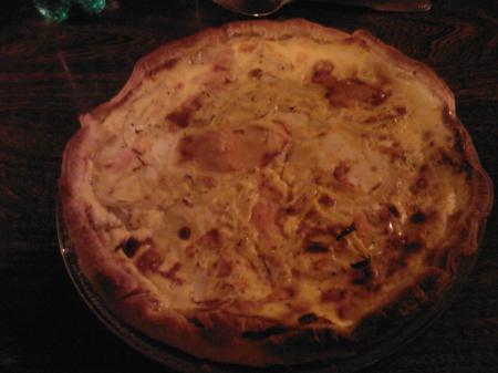 Tarte au Saumon et Fromage