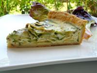 Tarte aux Rubans de Courgettes