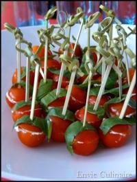 Tomate Cocktail Farcie au Fromage Ail et Fines Herbes