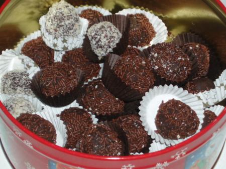 Truffes aux Cerises