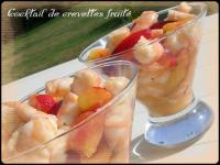 Cocktail de crevettes fruit