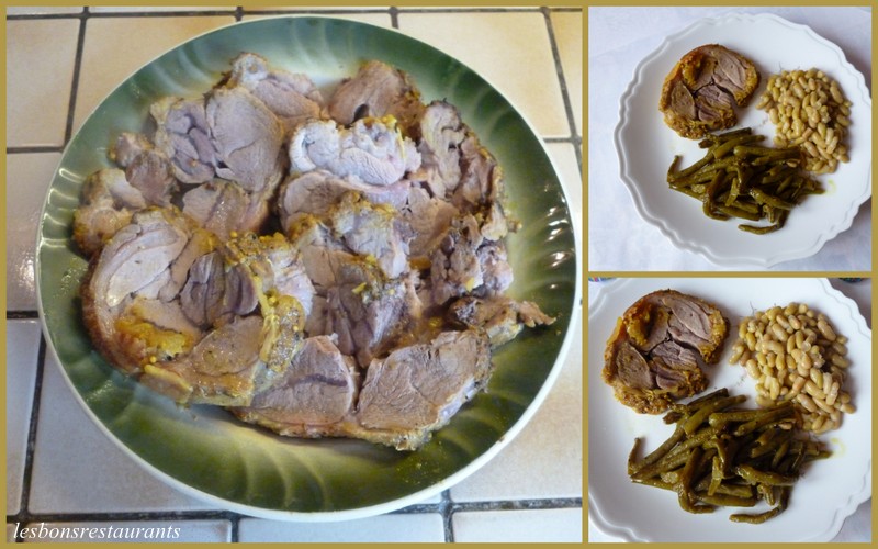 paule d\'agneau au curcuma