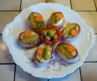 Aspics Oeufs, Jambon et Lgumes