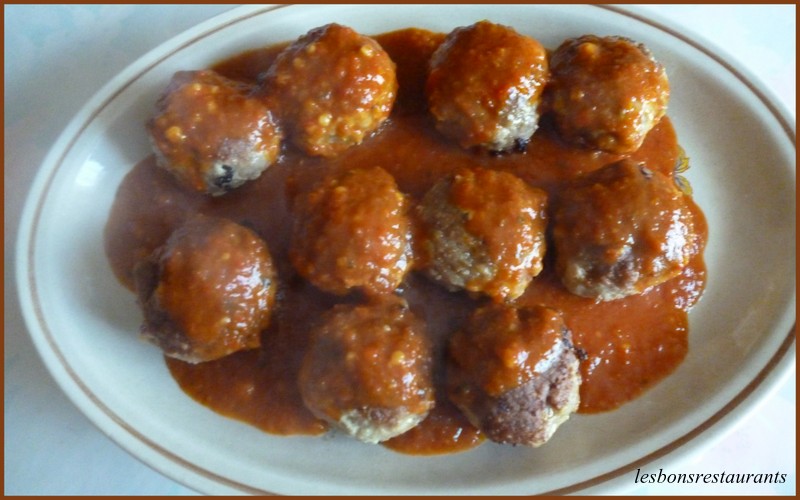 Boulettes de Viande  la Cannelle