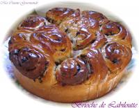 Brioche Roule aux Ppites de Chocolat