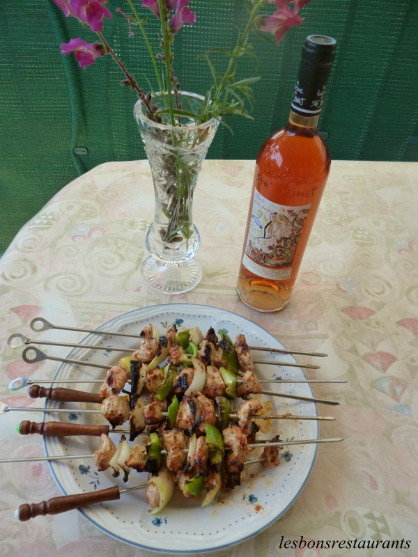 Brochettes  la Mexicaine