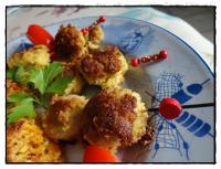 Brochettes de Boudin Blanc  la Moutarde 