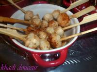 Brochettes de Saint-Jacques aux Agrumes