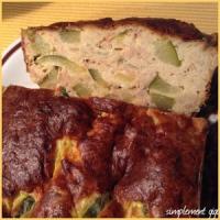 Cake au thon, courgettes et curry