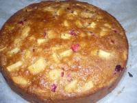 Cake aux Pistaches et aux Airelles