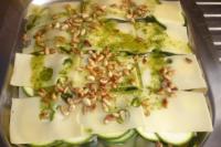 Carpaccio de Courgette et Tranches Fines d\'Emmental