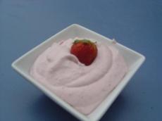 Chantilly au Coulis de Fraise