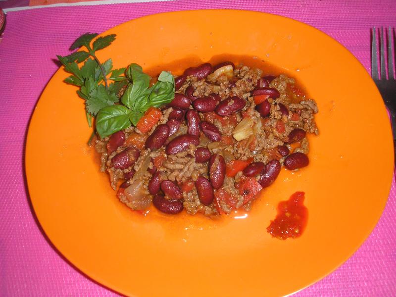 Chili Con Carne Express au Piment d\'Espelette