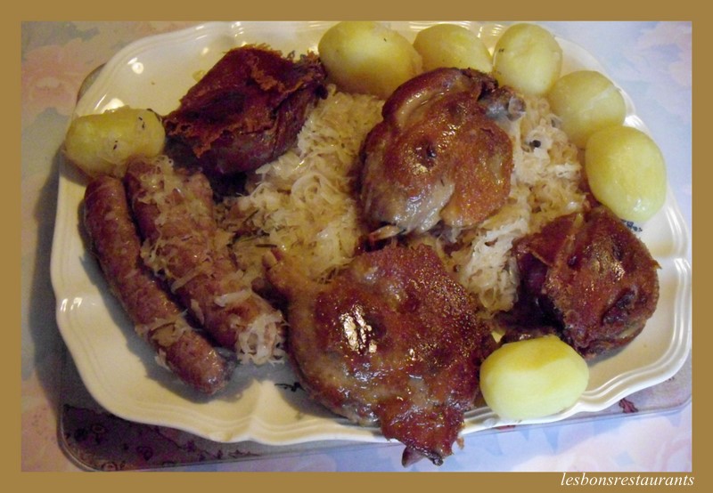 Choucroute au Confit de Canard 