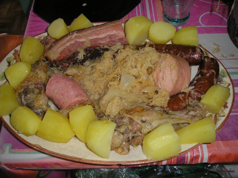 Choucroute de Canard aux Baies de Genvrier