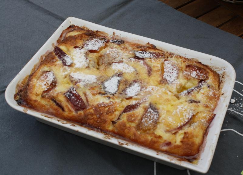 Clafoutis aux Nectarines