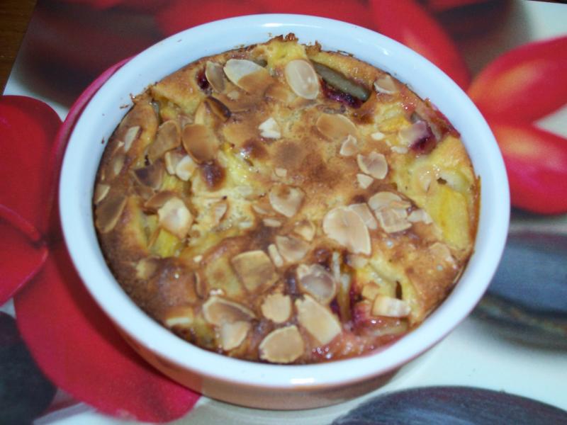 Clafoutis Nectarine Amandes