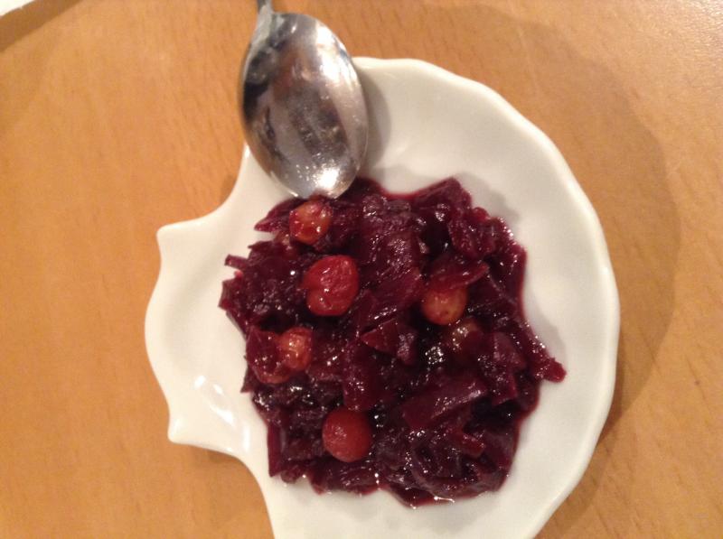 Confit d\'oignons rouges et raisins secs