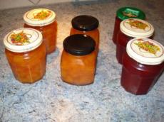 Confiture aux Pches et Nectarines 