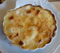 Coquilles de Poissons  la Sauce Mornay