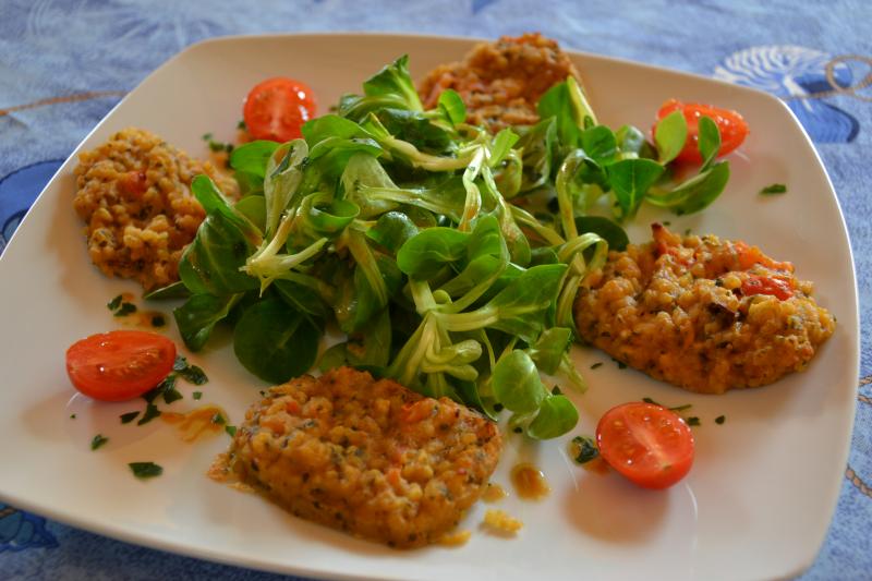 Croquettes de riz  la Thalandaise