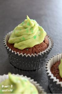 Cupcakes Chocolat-Avocat