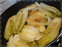 Endives caramlises au Miel et aux Noix